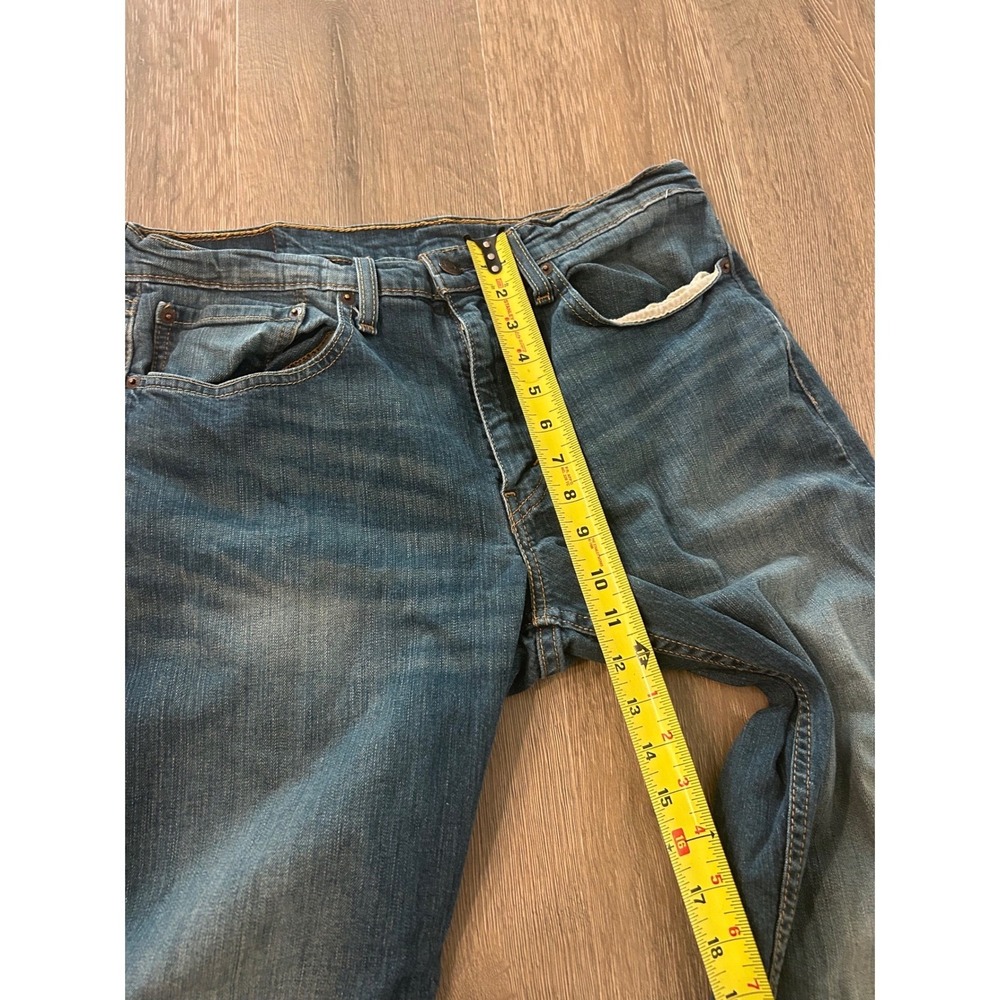 Levis 559 Relaxed Straight Leg Jeans Mens 34x32 Medium Wash Blue 00559-0340 - Picture 9 of 12